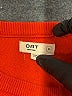 OAT Solid Orange Pullover Sweater Size M - photo 7