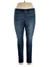 Mossimo Supply Co. Solid Blue Jeans Size 18 - photo 1
