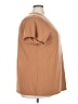 Torrid Solid Brown Short Sleeve T-Shirt Size 4X Plus (4) - photo 4