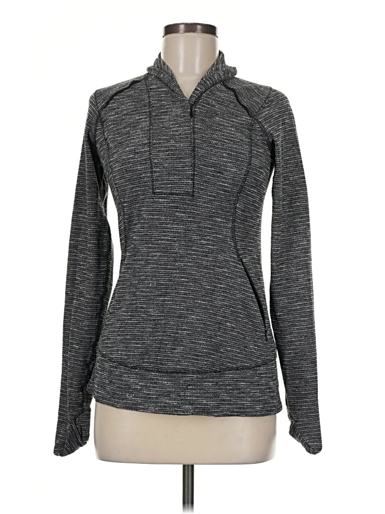 Pre-owned Lululemon Athletica Pullover Sweater In Gray