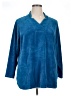 D&Co. Blue Poncho Size 1X - photo 1