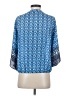 Abbeline 100% Polyester Blue 3/4 Sleeve Blouse Size S - photo 2