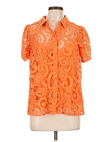 NANETTE Nanette Lepore Short Sleeve Blouse (view 1)