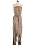 Justify 100% Rayon Tan Jumpsuit Size M - photo 1