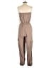 Justify 100% Rayon Tan Jumpsuit Size M - photo 2