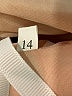 Unbranded 100% Polyester Tan Ivory Casual Dress Size 14 - photo 7