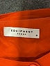 Equipment 100% Silk Orange Long Sleeve Silk Top Size M - photo 7