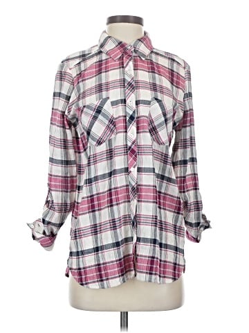 Soft Joie Long Sleeve Button-Down Shirt (view 1)