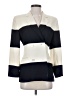 Escada by Margaretha Ley Stripes Ivory Wool Blazer Size EU 34 / US 4 - photo 1