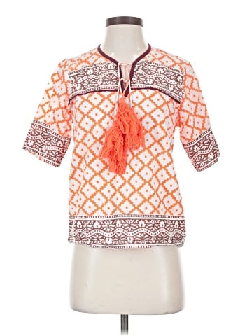 ZZ Short Sleeve Blouse (view 1)