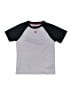 High Life Apparel 100% Polyester Color Block Gray Short Sleeve T-Shirt Size 6 - 7 - photo 1