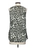 Daniel Rainn 100% Polyester Silver Sleeveless Blouse Size S - photo 2
