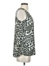 Daniel Rainn 100% Polyester Silver Sleeveless Blouse Size S - photo 4