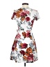 Derek Heart Floral White Casual Dress Size S - photo 2