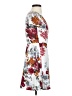 Derek Heart Floral White Casual Dress Size S - photo 4