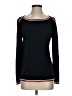 Tommy Hilfiger 100% Cotton Black Blue Pullover Sweater Size S - photo 1