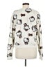 Hello Kitty 100% Polyester Print Ivory Sweatshirt Size M - photo 2
