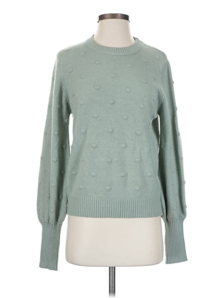 Pre-owned B.young Pullover Sweater In Green