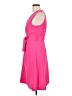 Nine West Solid Pink Casual Dress Size 10 - photo 5