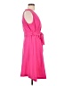 Nine West Solid Pink Casual Dress Size 10 - photo 4