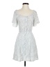 Sienna Sky 100% Polyester Gray Casual Dress Size S - photo 1