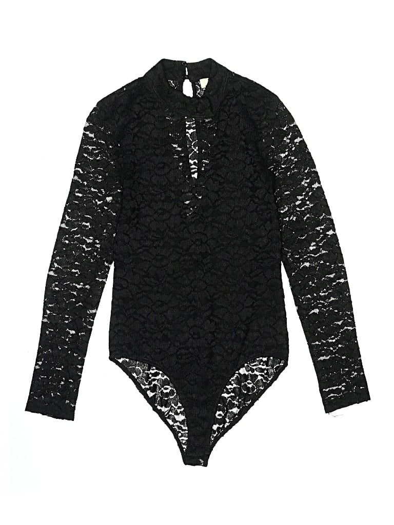Pre-owned Astr Bodysuit In Black
