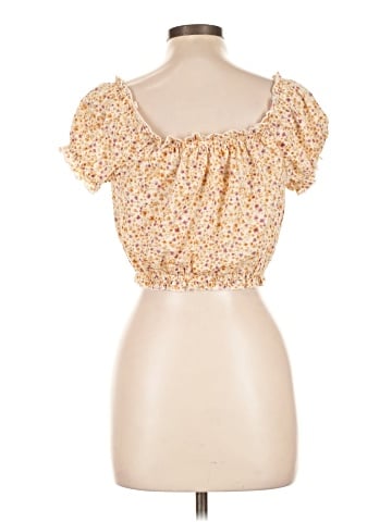 Pink Rose Short Sleeve Top (view 2)