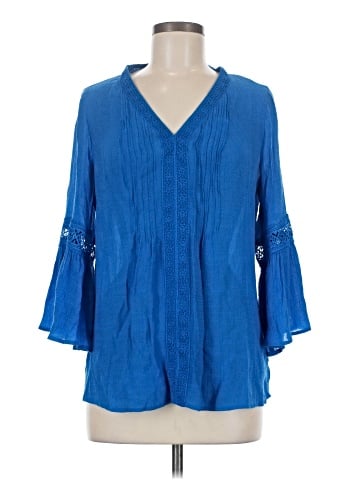 Counterparts 3/4 Sleeve Blouse (view 1)