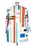 Nanu Graphic White Long Sleeve Top Size 3X - photo 2