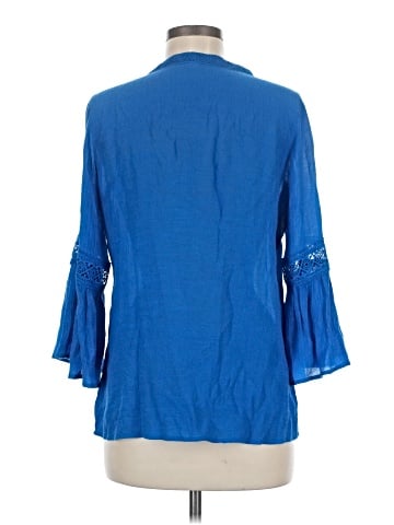 Counterparts 3/4 Sleeve Blouse (view 2)