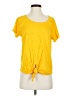 Sanctuary Yellow Short Sleeve Top Size S - photo 1