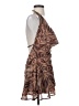Runaway 100% Polyester Animal Print Brown Cocktail Dress Size XS - photo 4