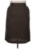 Unbranded 100% Rayon Solid Brown Casual Skirt Size 14 - photo 1