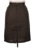Unbranded 100% Rayon Solid Brown Casual Skirt Size 14 - photo 2