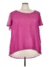 Torrid 100% Polyester Pink Short Sleeve T-Shirt Size 3X Plus (3) - photo 1