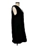 AMI 100% Cotton Black Sleeveless Button-Down Shirt Size M - photo 4