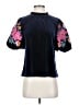 THML Blue Short Sleeve Blouse Size XS - photo 1