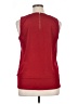 Maison Jules 100% Polyester Red Sleeveless Blouse Size XL - photo 2