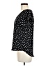 Hippie Rose Polka Dots Black Short Sleeve Top Size M - photo 5
