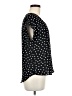 Hippie Rose Polka Dots Black Short Sleeve Top Size M - photo 4