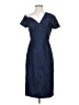 Kay Unger Blue Cocktail Dress Size 2 - photo 1