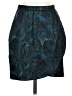 Ladakh 100% Polyester Paisley Teal Formal Skirt Size XS - photo 1