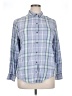 SO Plaid Blue Long Sleeve Button-Down Shirt Size XL - photo 1