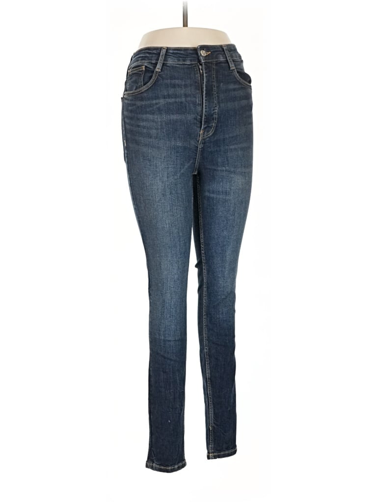 Pre-owned Zara Jeans In Blue