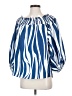ChicMe Blue 3/4 Sleeve Blouse Size S - photo 1