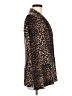 Paige 100% Tencel Animal Print Brown Blazer Size M - photo 4