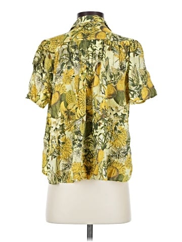 Rose + Olive Short Sleeve Blouse (view 2)