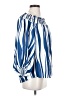 ChicMe Blue 3/4 Sleeve Blouse Size S - photo 4