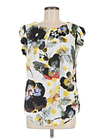 RACHEL Rachel Roy Short Sleeve Blouse (view 1)