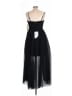 Eliza J 100% Polyester Black Cocktail Dress Size 8 - photo 2